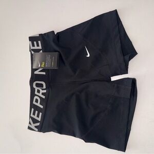 Nike Pro Women's Black Bike Shorts
